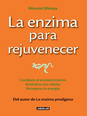 cover image of La enzima para rejuvenecer